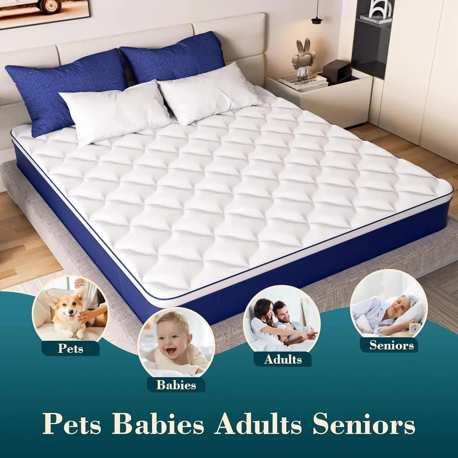Ponrsming Mattress Reviews image