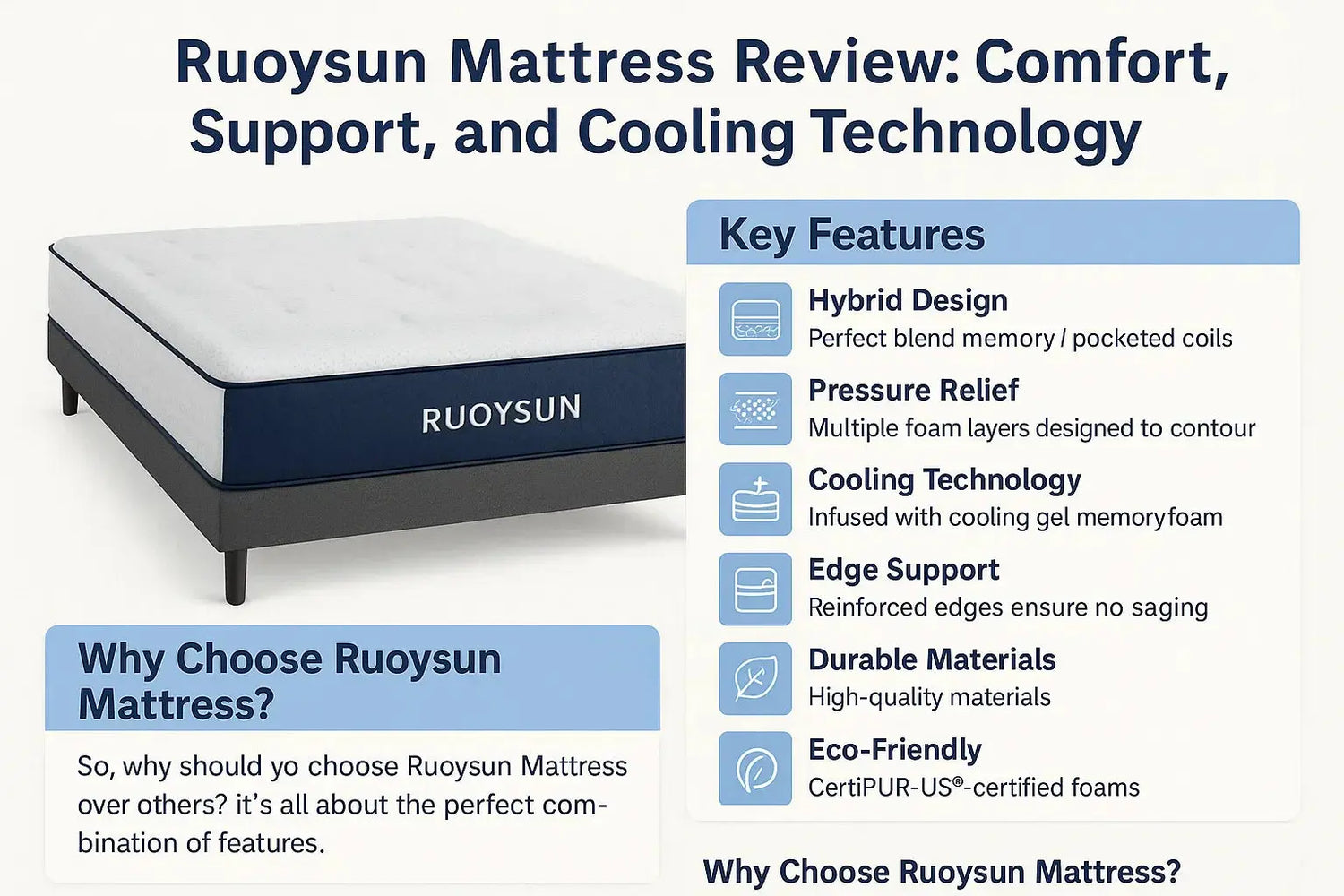 Ruoysun Mattress Review image