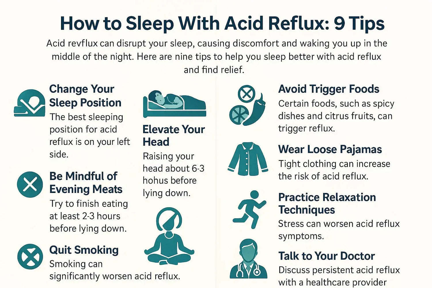 How to Sleep With Acid Reflux