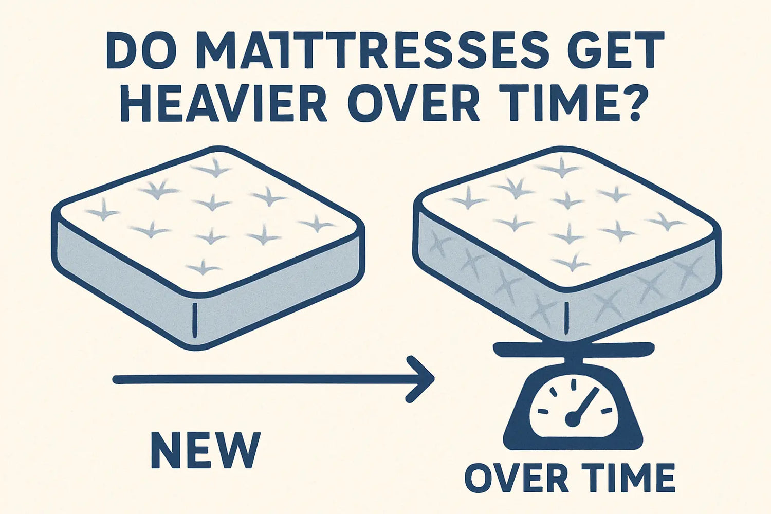 Do-Mattresses-Get-Heavier-Over-Time-Factors-Maintenance-Tips Anmiz Mattress