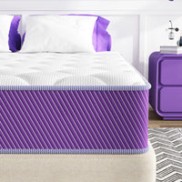 Queen Mattress 12 Inch 2025 [New Version] Queen Size Hybrid Mattresses in a Box Firm Cooling Memory Foam Individual Pocket Springs Double Bed Matress Colchones CertiPUR-US 80"x60"x12" - Anmiz Mattress