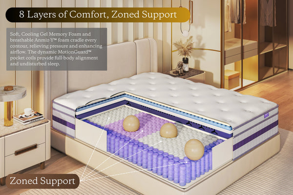 Luna Luxury Hybrid Mattress image
